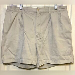 Vintage Polo Ralph Lauren Shorts Mens 38 Tan Khaki Andrew Short Preppy  5.5”